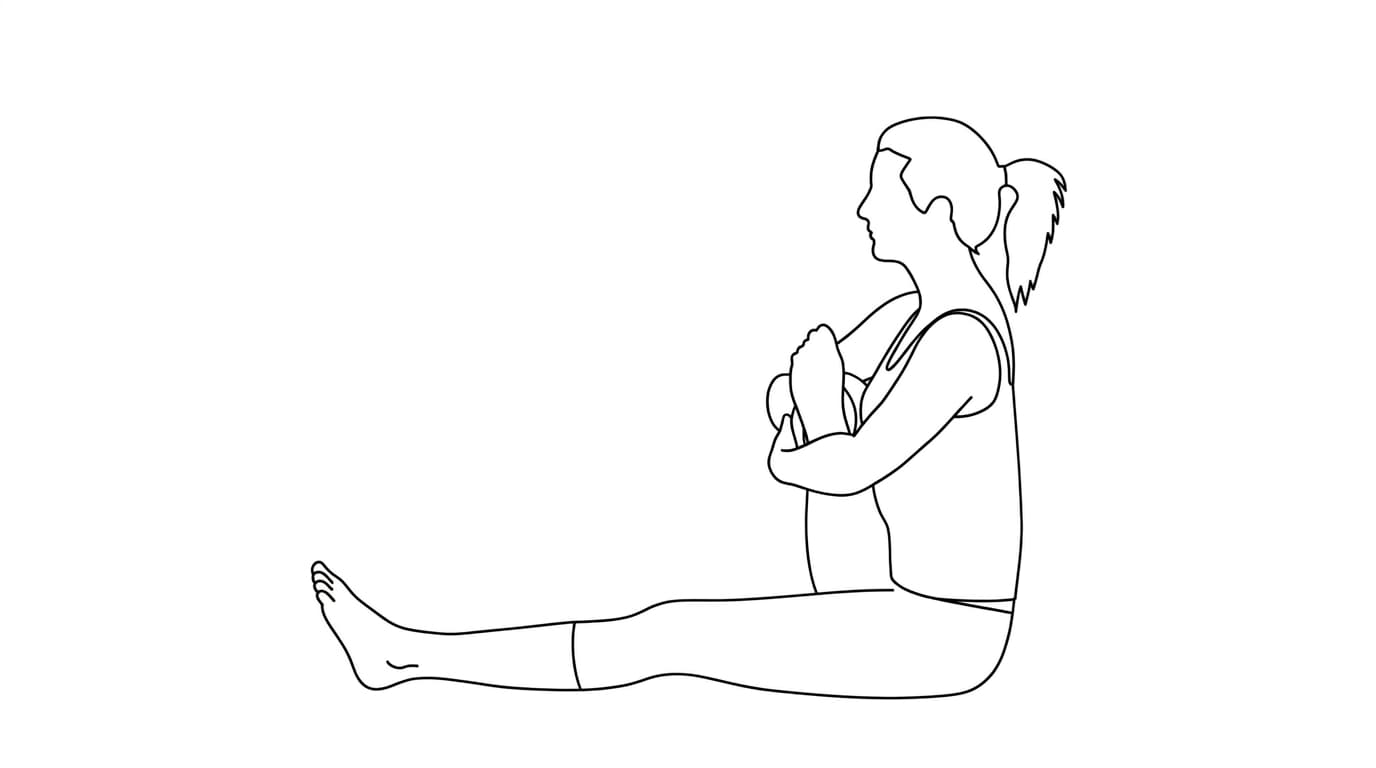 Line-art illustration of Rock the Baby